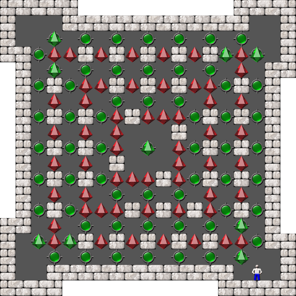 Sokoban Gyjgw Arranged level 4
